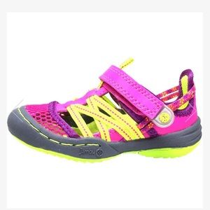 JAMBU Girls EVERLY Mesh Land and Water Ready Fisherman Style Sandal Pink